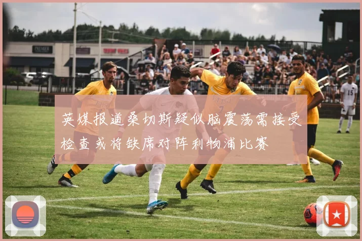 英媒报道桑切斯疑似脑震荡需接受检查或将缺席对阵利物浦比赛